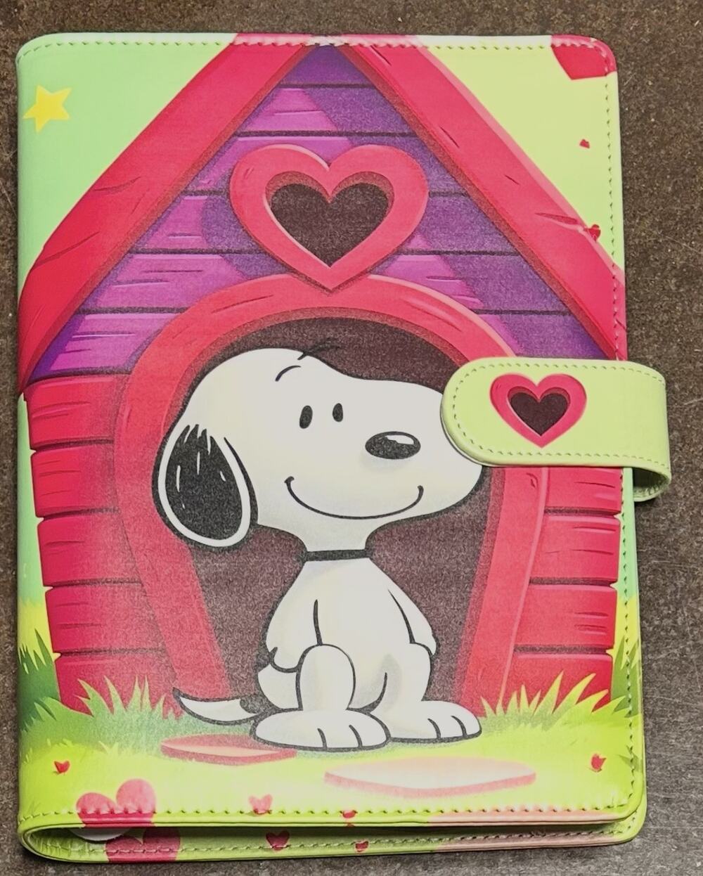 Snoopy size A5 Binder w/ stationery paper